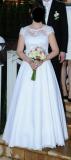 Suknia ślubna Wyjątkowa suknia ślubna kolor: biała rozmiar: 40-42