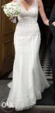Suknia ślubna Wyjątkowa suknia ślubna marki San Patrick kolor: ecru rozmiar: 36-38