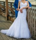 Suknia ślubna Wykwintna i niepowtarzalna suknia ślubna kolor: Biały rozmiar: 36