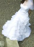 Suknia ślubna Zjawiskowa biała suknia kolor: biały rozmiar: 36