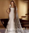 Suknia ślubna KORONKOWA suknia SAN PATRICK BALADA kolor: śnieżno biała rozmiar: 40